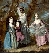 Sir Joshua Reynolds Elisabeth, Sarah and Edward, Children of Edward Holden Cruttenden Sweden oil painting artist